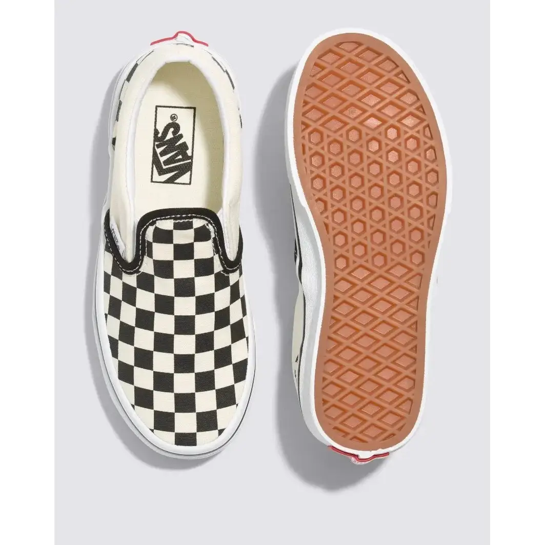 Vans Classic Slip On Checkerboard - Youth 