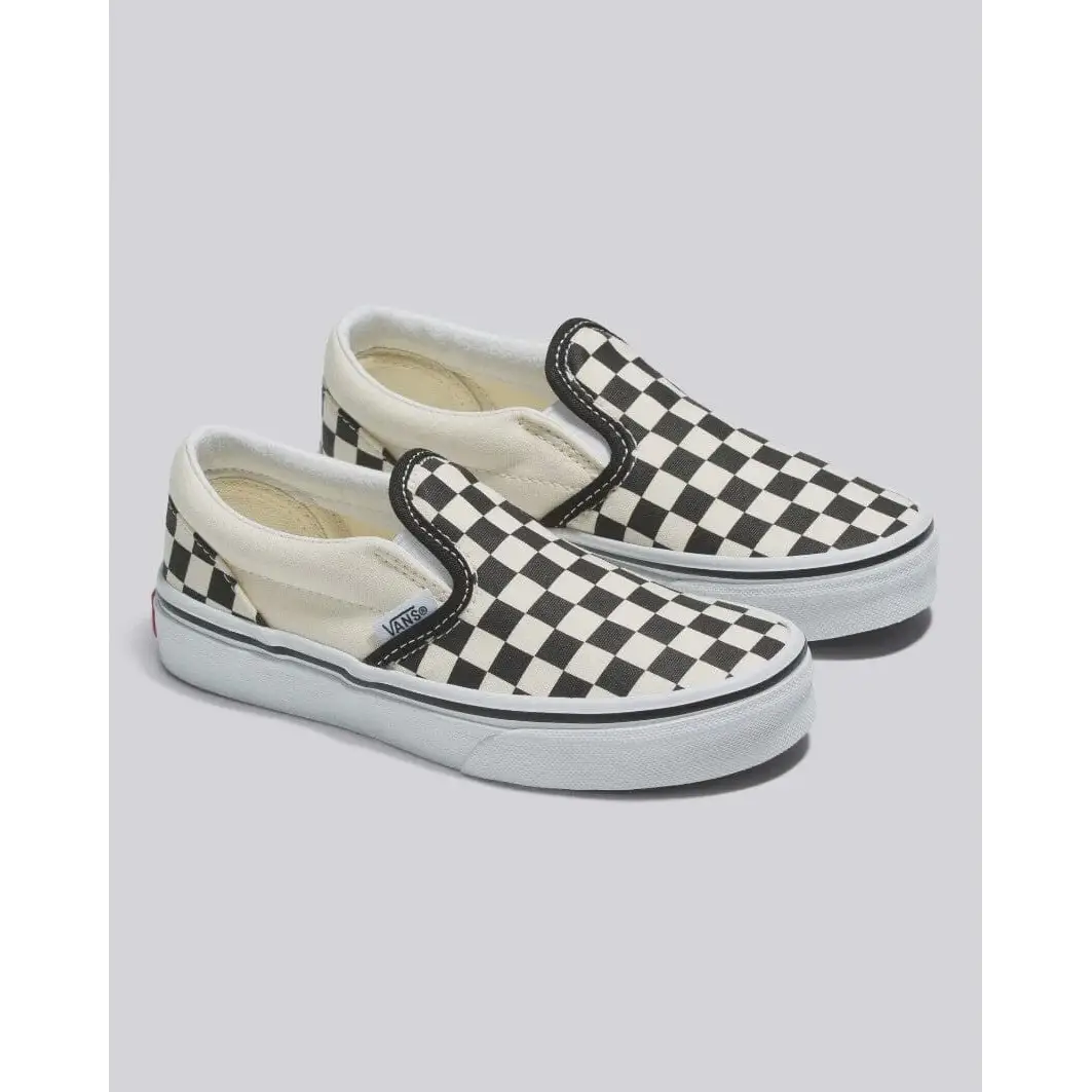 Vans Classic Slip On Checkerboard - Youth 