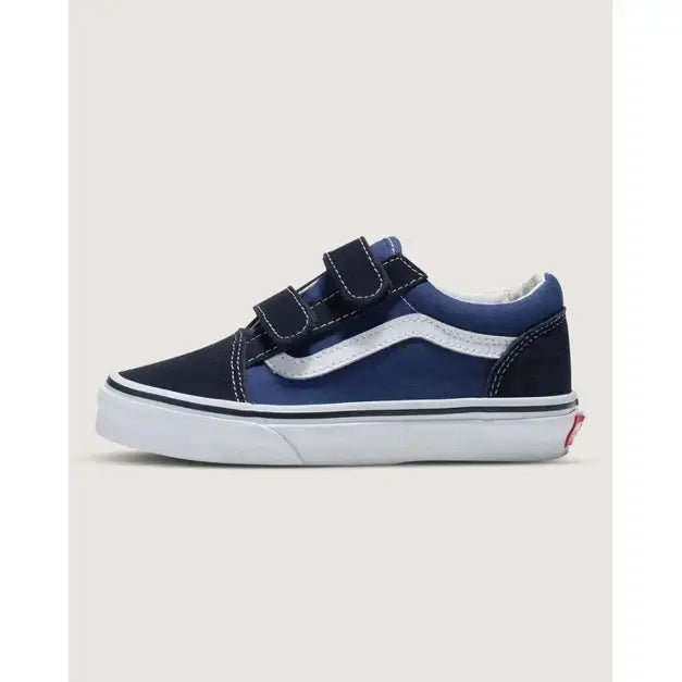 Vans Old Skool V Youth Shoes - Navy