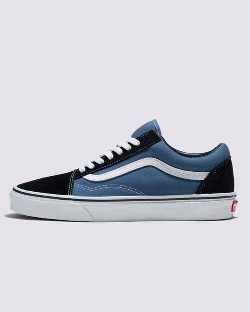Vans Old Skool Youth Shoes - Navy Blue / True White 