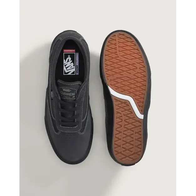 Vans Skate Curren Caples Shoes - Charcoal / Black