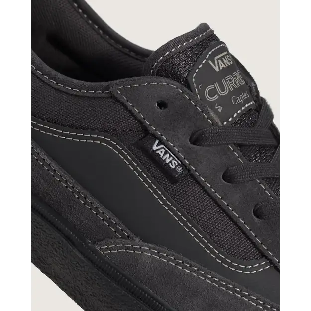 Vans Skate Curren Caples Shoes - Charcoal / Black