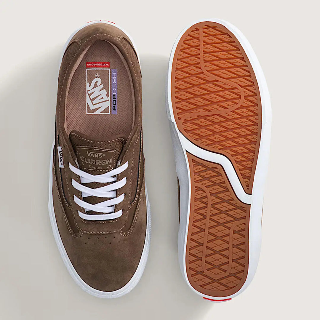 Vans Skate Curren Caples Shoes - Vintage Cocoa