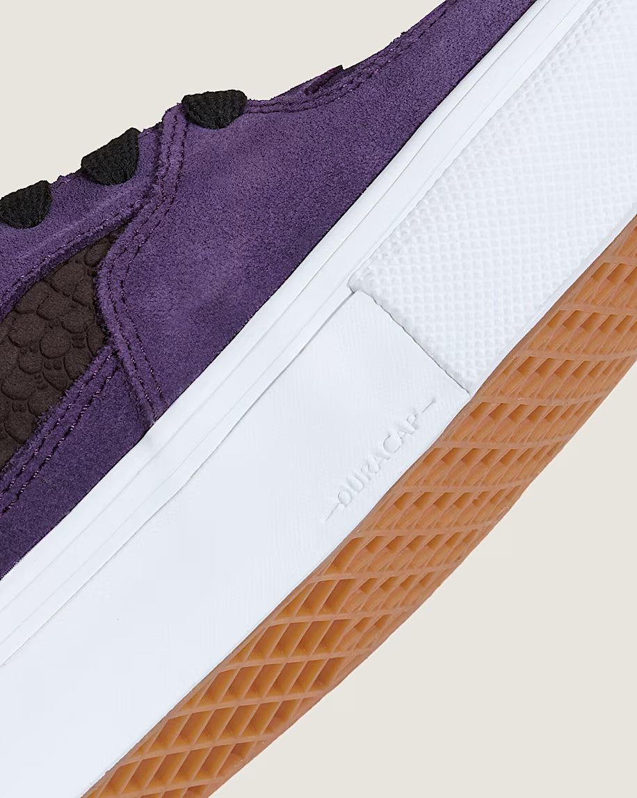 Vans Skate Half Cab Shoe - Croc / Grape Purple 