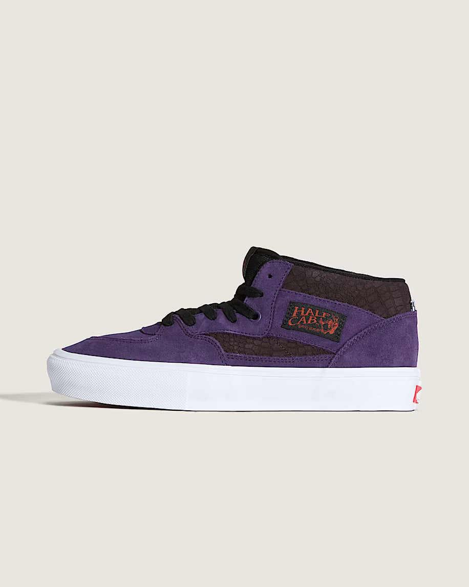 Vans Skate Half Cab Shoe - Croc / Grape Purple 