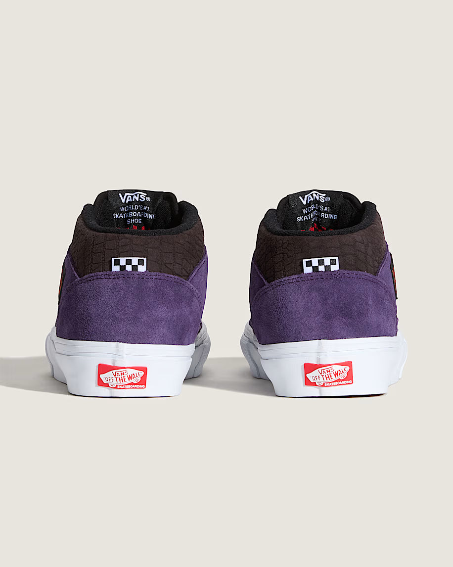 Vans Skate Half Cab Shoe - Croc / Grape Purple 