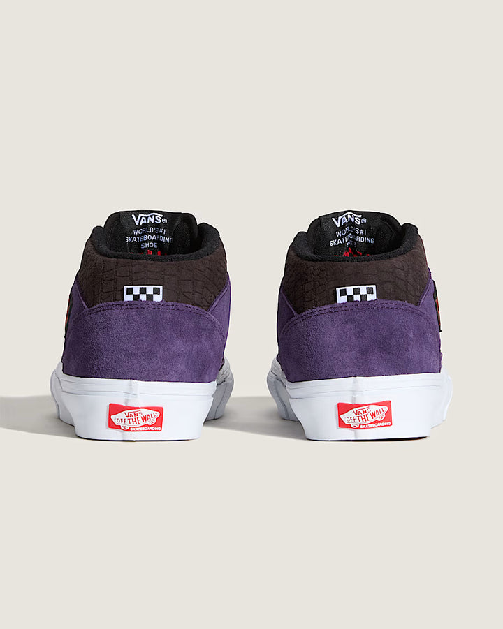 Vans Skate Half Cab Shoe - Croc / Grape Purple 