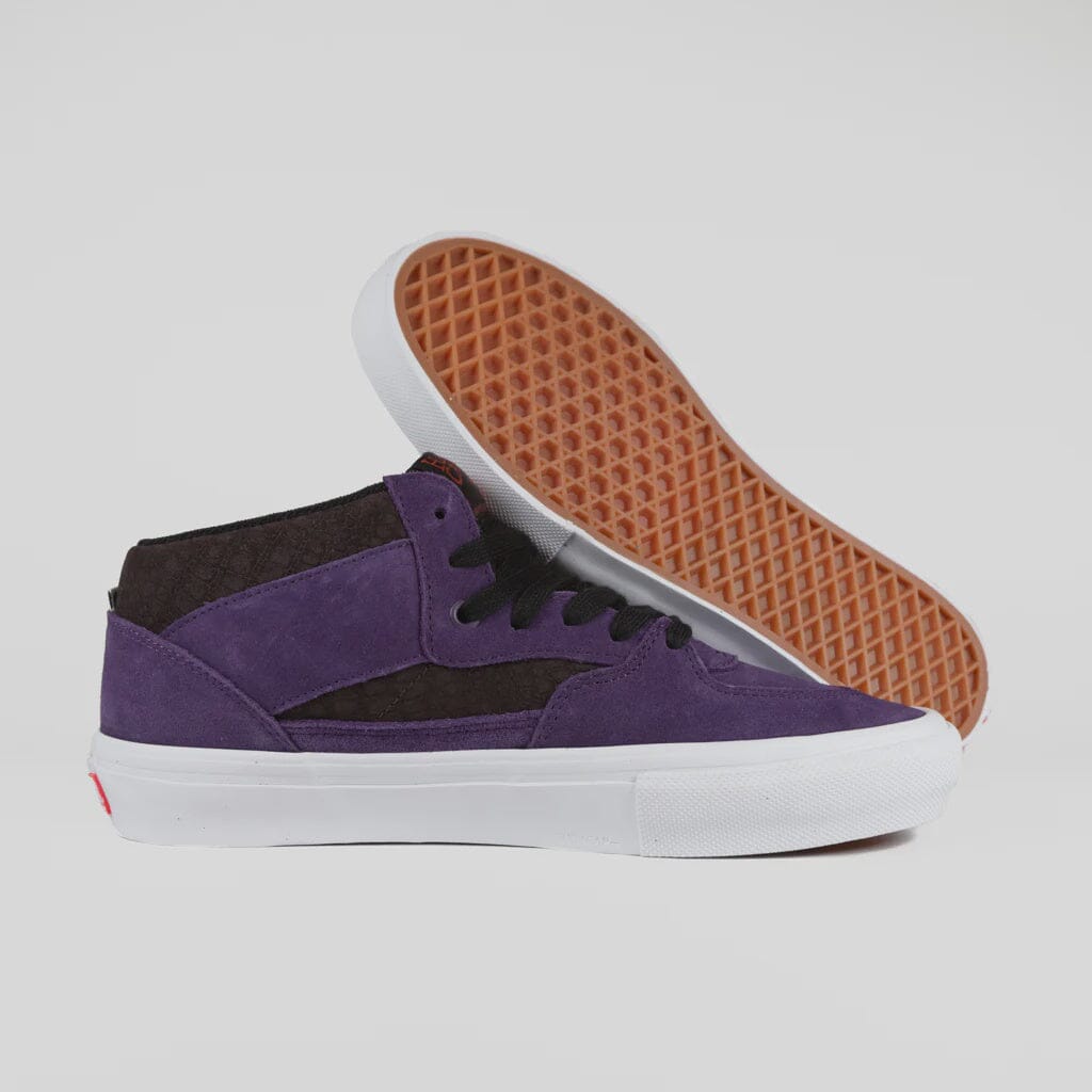 Vans Skate Half Cab Shoe - Croc / Grape Purple 