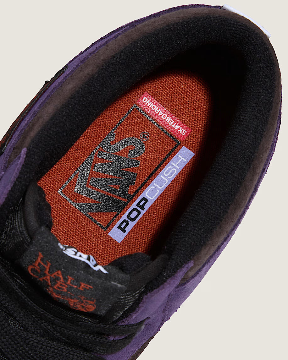 Vans Skate Half Cab Shoe - Croc / Grape Purple 