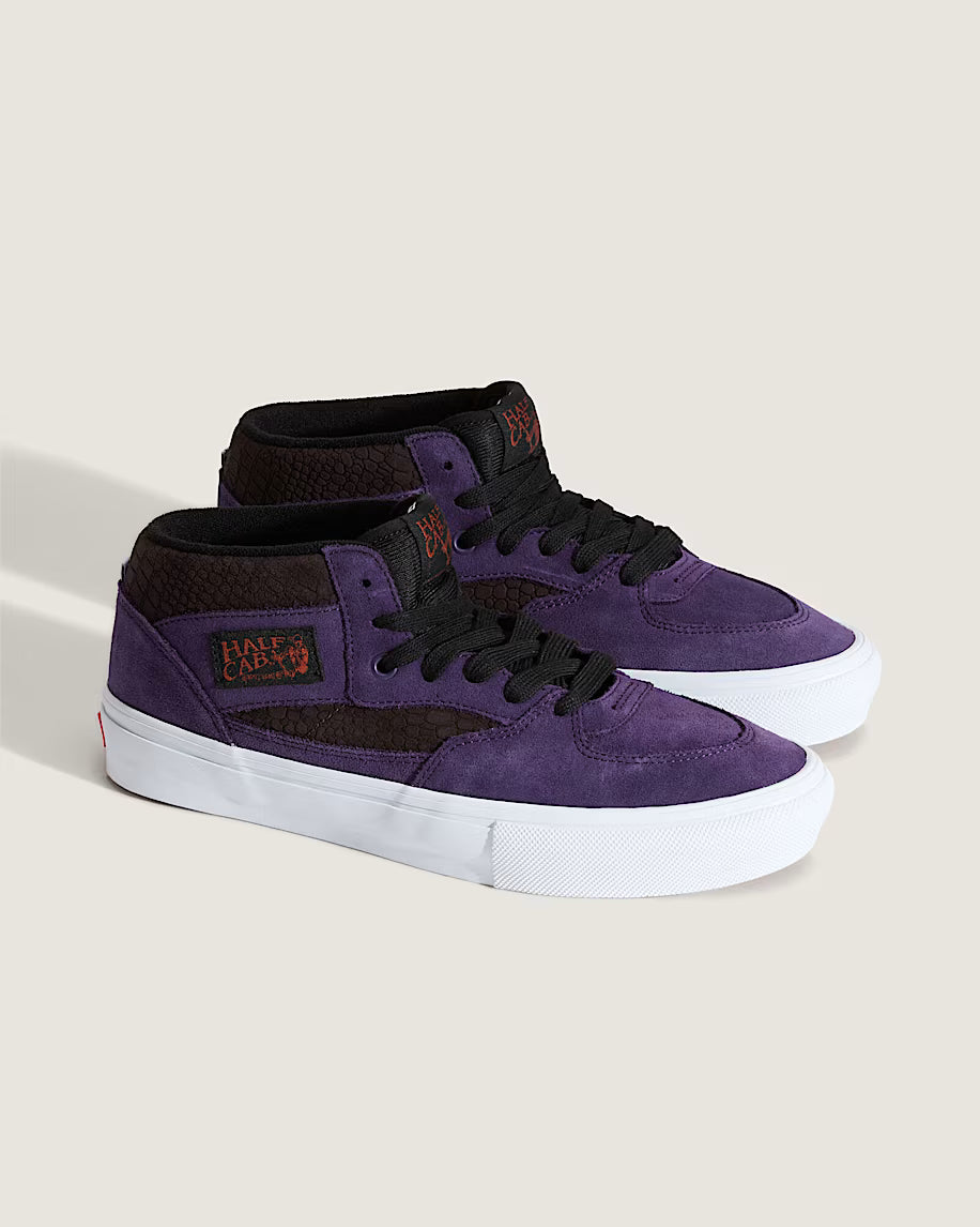 Vans Skate Half Cab Shoe - Croc / Grape Purple 