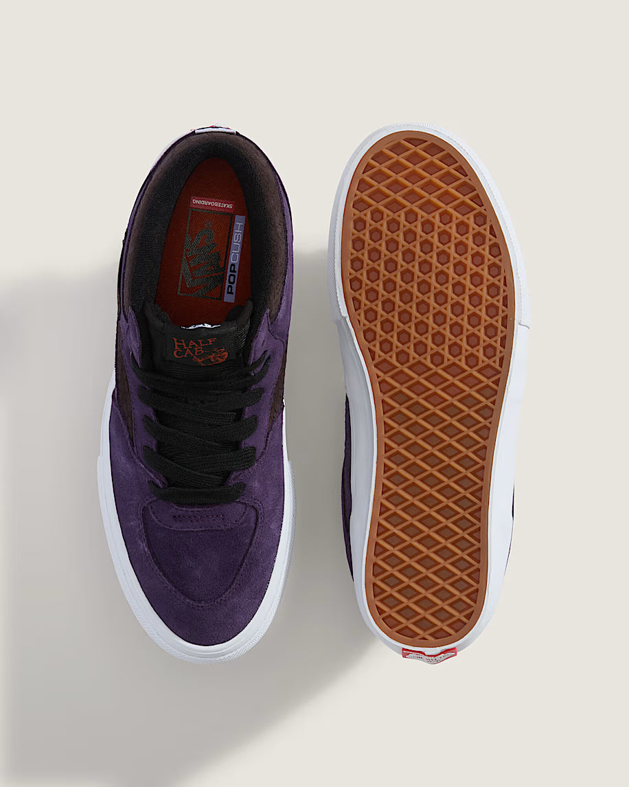 Vans Skate Half Cab Shoe - Croc / Grape Purple 