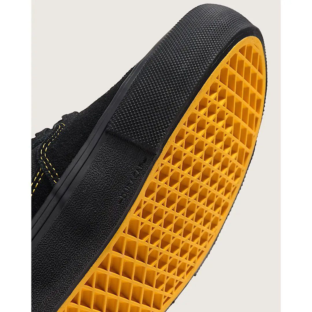 Vans Skate Half Cab Shoes - Black / Mustard