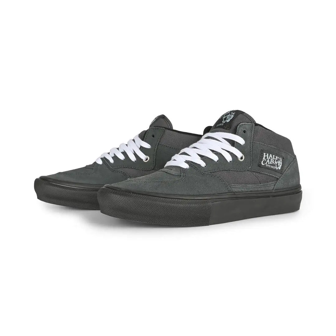 Vans Skate Half Cab Shoes - Charcoal Grey / Black