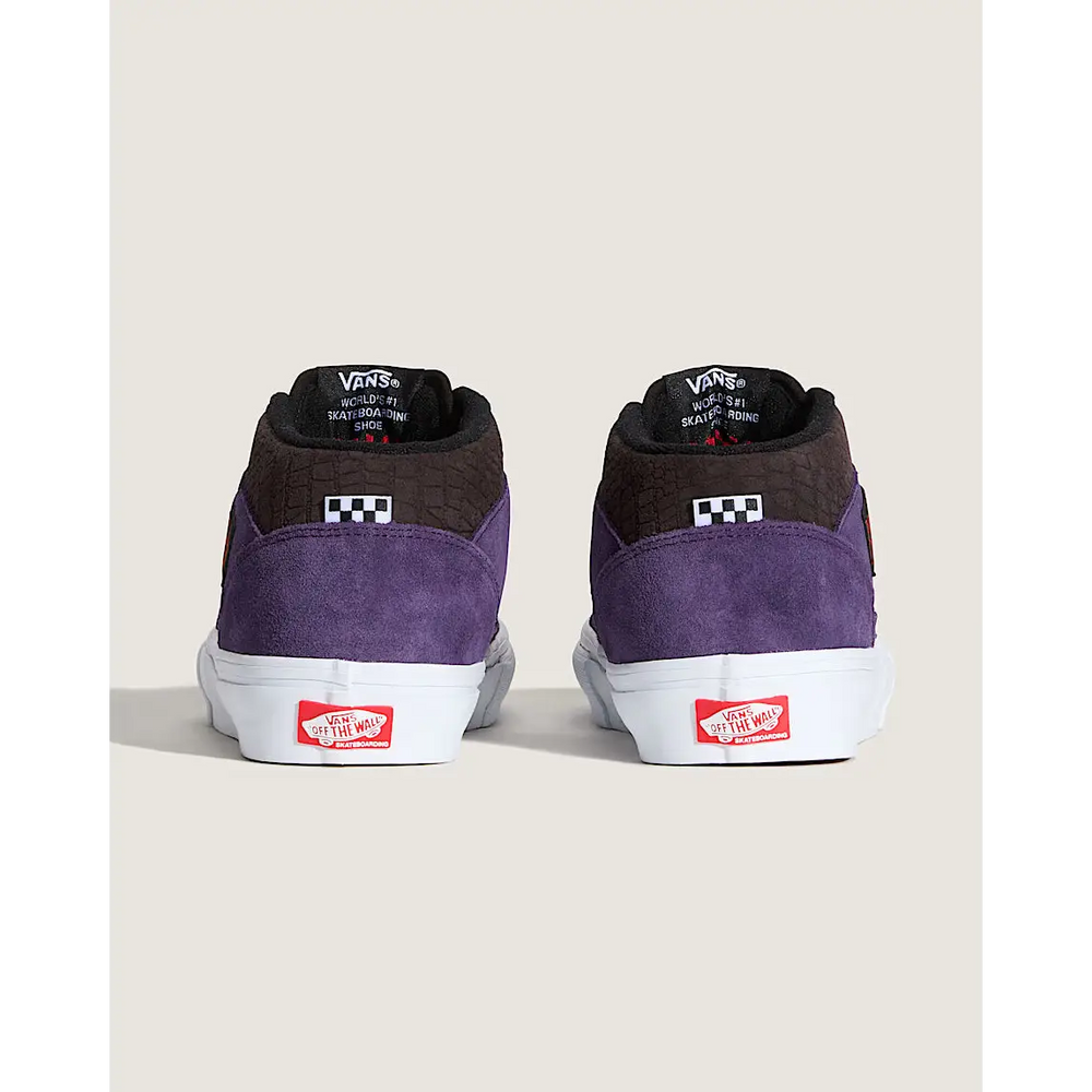 Vans Skate Half Cab Shoe - Croc / Grape Purple 