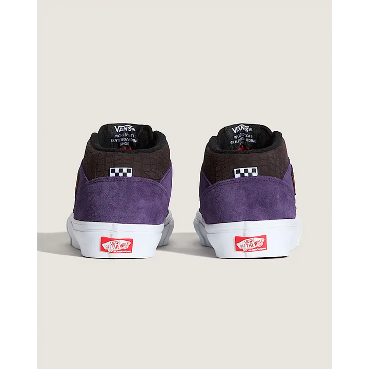 Vans Skate Half Cab Shoe - Croc / Grape Purple 