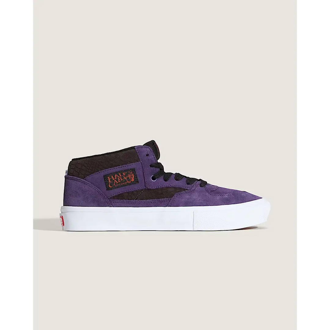 Vans Skate Half Cab Shoe - Croc / Grape Purple 