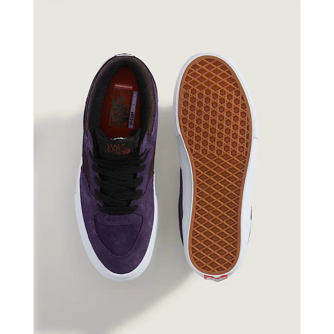 Vans Skate Half Cab Shoe - Croc / Grape Purple 