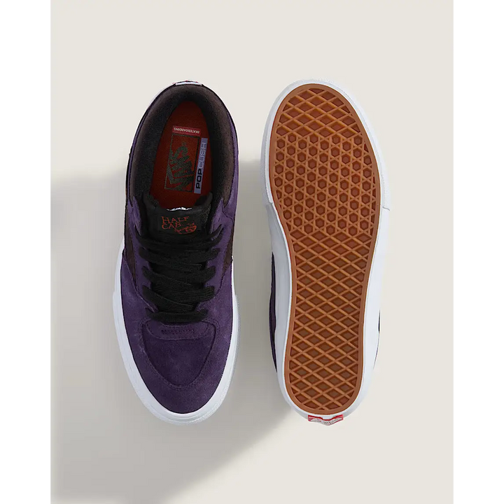 Vans Skate Half Cab Shoe - Croc / Grape Purple 