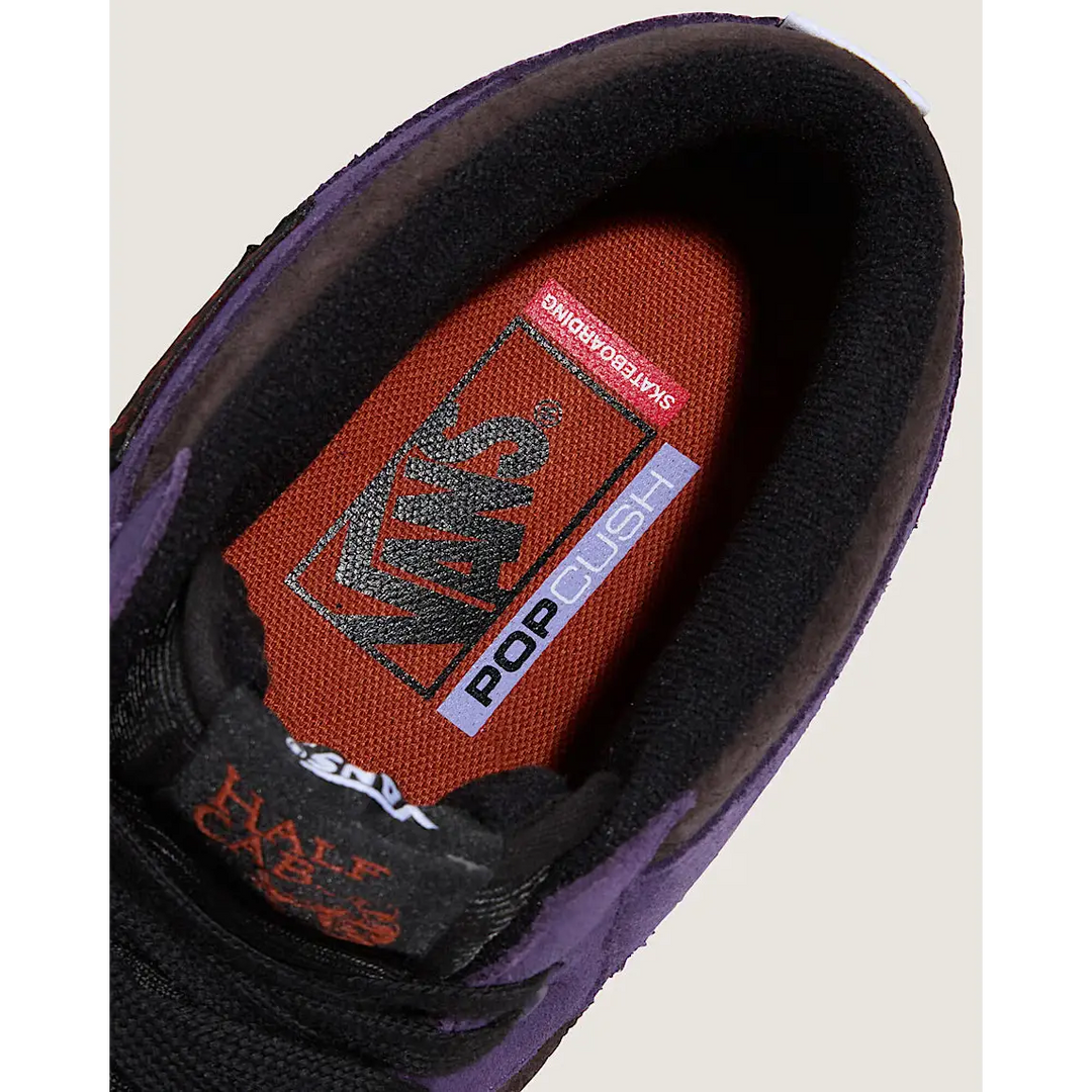 Vans Skate Half Cab Shoe - Croc / Grape Purple 