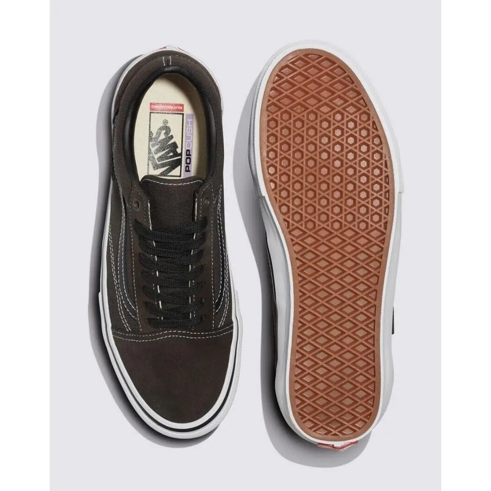 Vans Skate Old Skool - Chocolate / White 