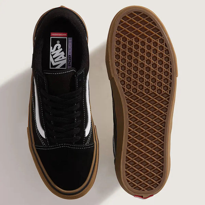 Vans Skate Old Skool Shoes - Black / Gum / White