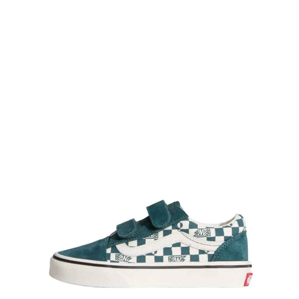 Vans Skate Old Skool V Geo Check - Mystic Moss Green
