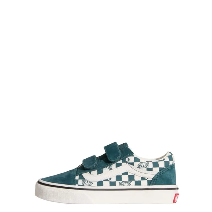 Vans Skate Old Skool V Geo Check - Mystic Moss Green