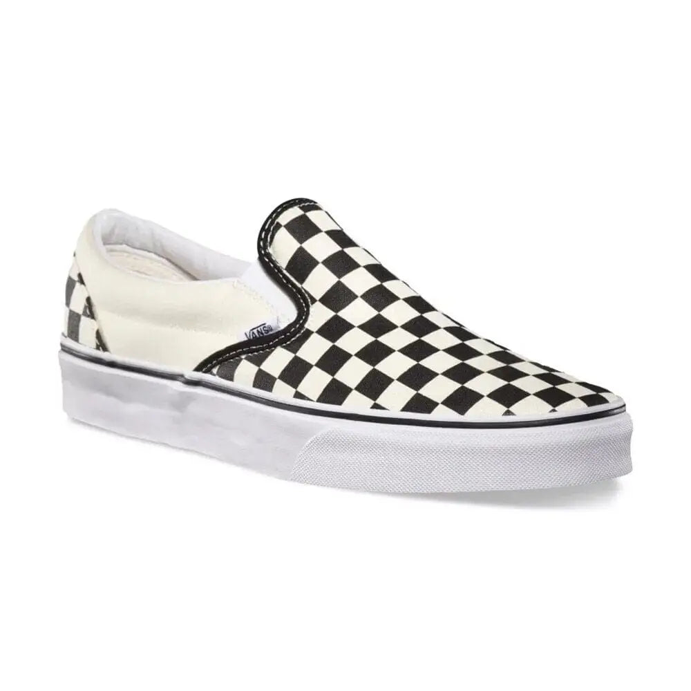 Vans Skate Slip On Shoes Checkerboard / Black / White 7 