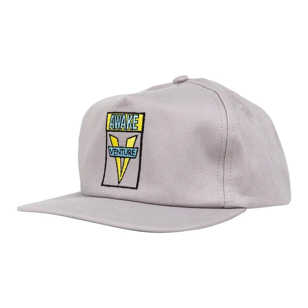 Venture Awake EMB Adj Cap Silver/Blue/Yellow OSFA 