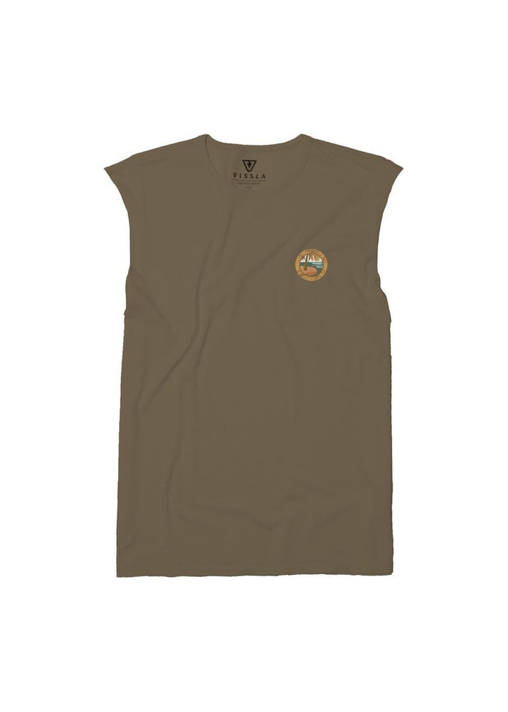 Vissla Glass On Glass Off Organic Blend Sleeveless Tank 