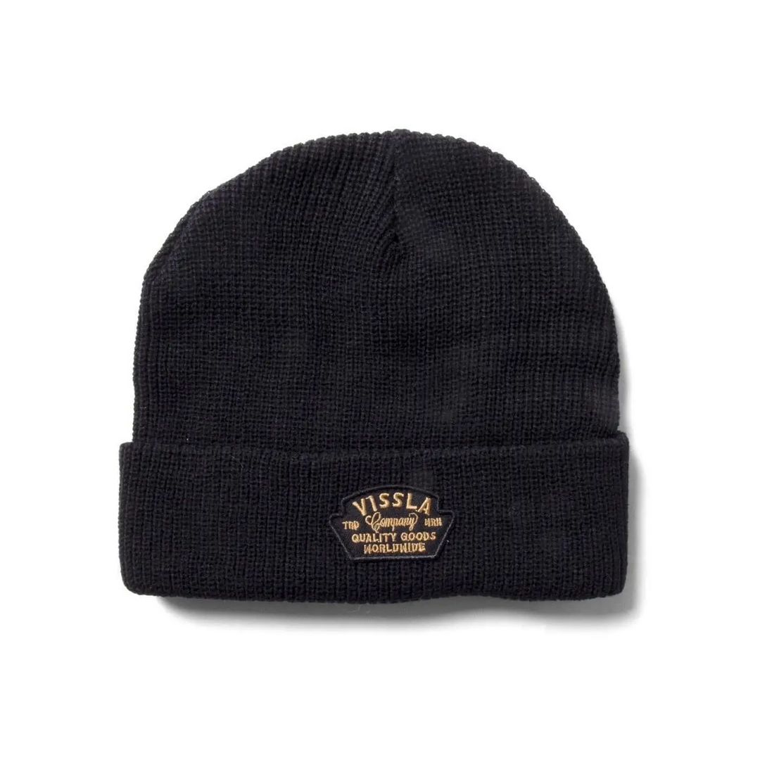 Vissla Solid Sets Eco Beanie Black 