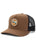 Vissla Solid Sets Trucker Hat Dark Earth 