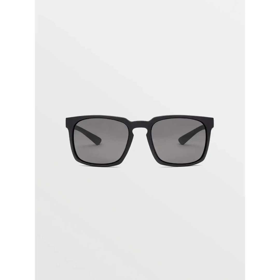 Volcom Alive Polarise Sunglasses offer 100% UVA/UVB protection with a Matte Black frame.