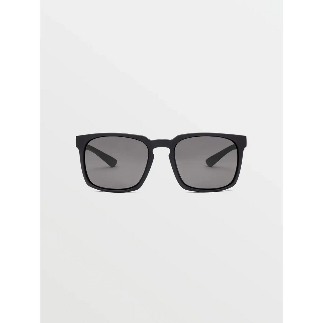 Volcom Alive Polarise Sunglasses offer 100% UVA/UVB protection with a Matte Black frame.