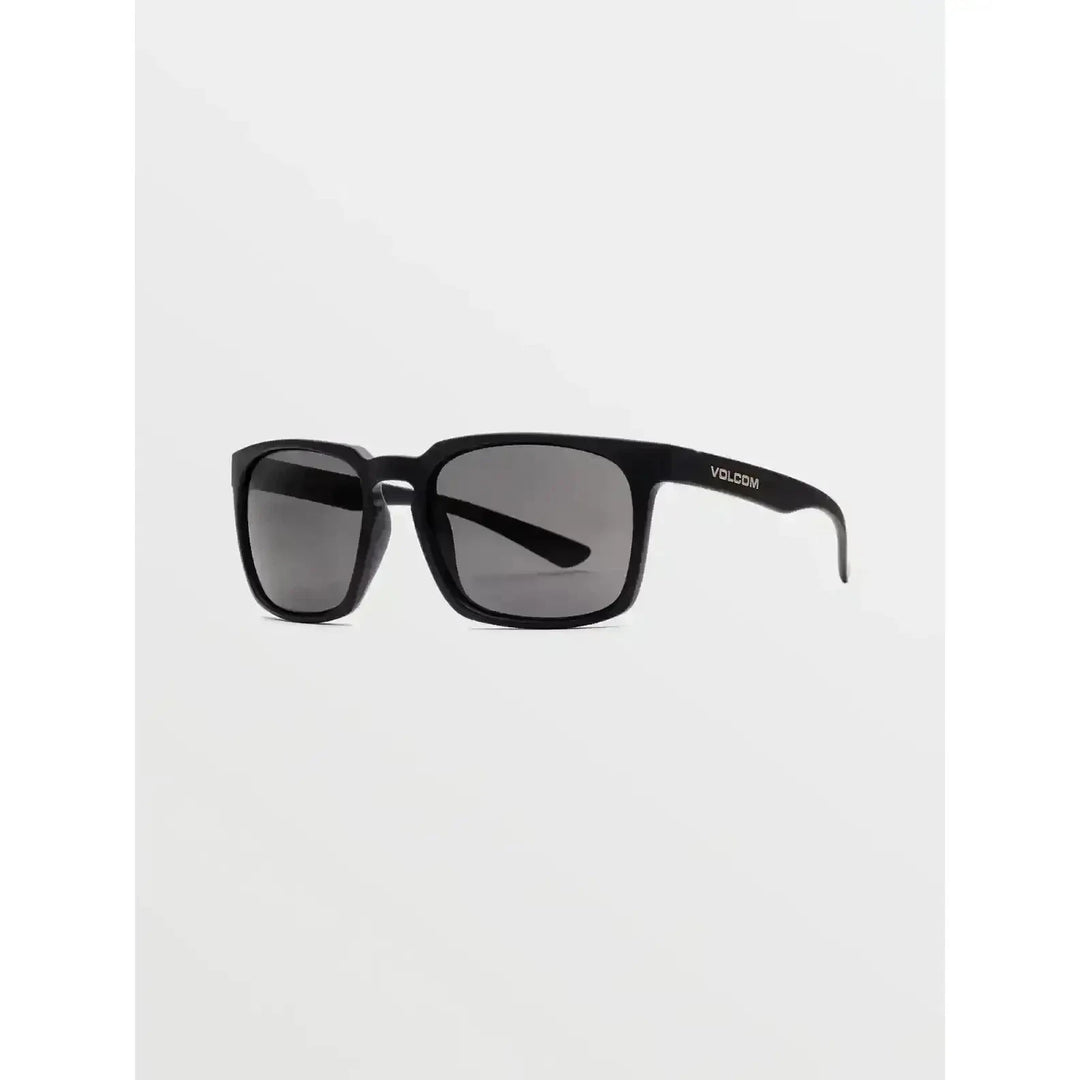 Volcom Alive Polarise Sunglasses offer 100% UVA/UVB protection with a Matte Black frame.