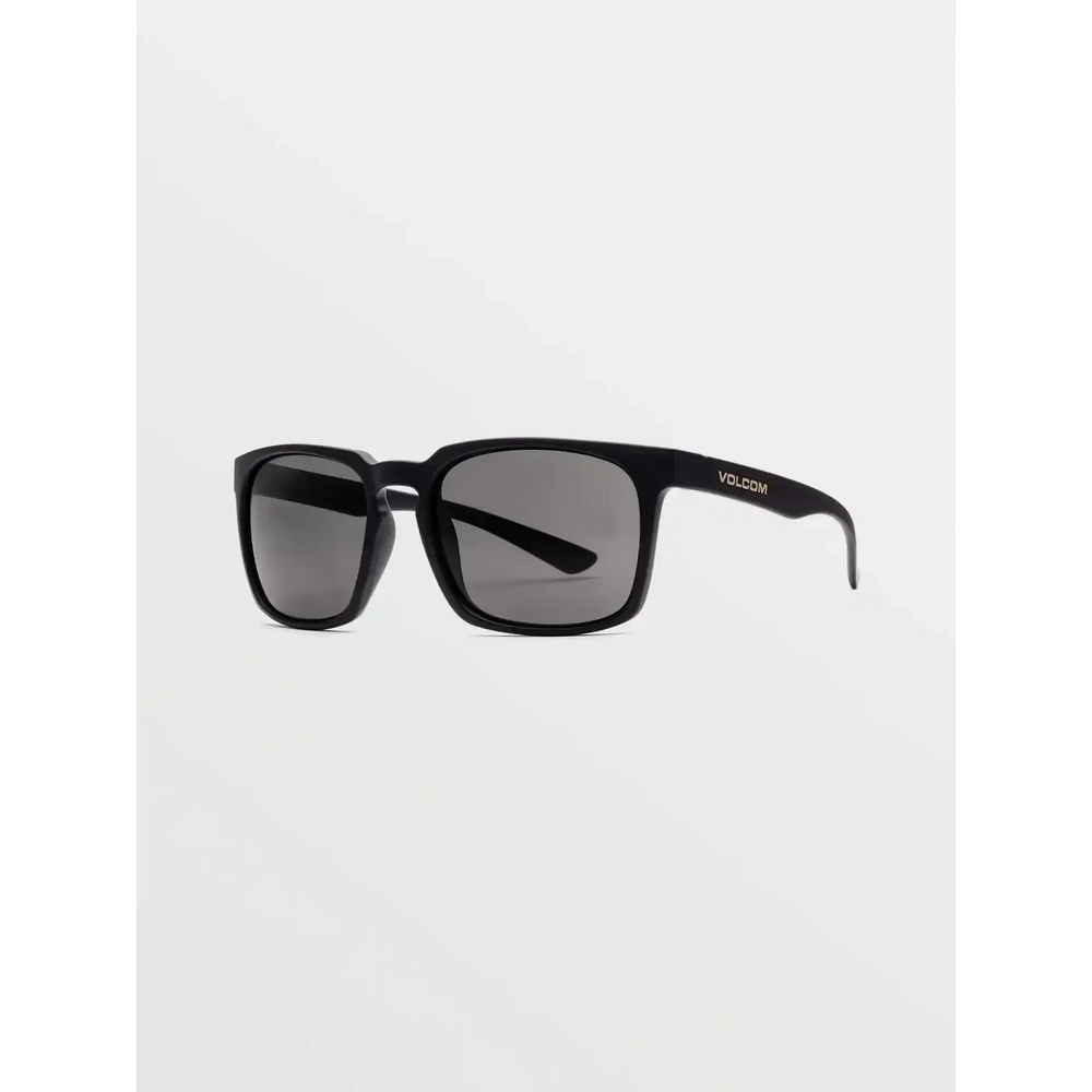 Volcom Alive Polarise Sunglasses offer 100% UVA/UVB protection with a Matte Black frame.