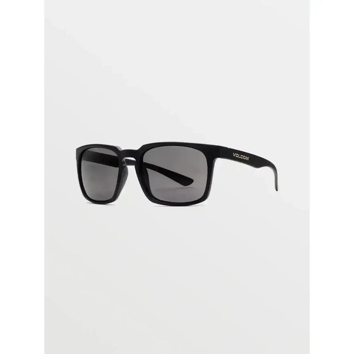 Volcom Alive Polarise Sunglasses offer 100% UVA/UVB protection with a Matte Black frame.