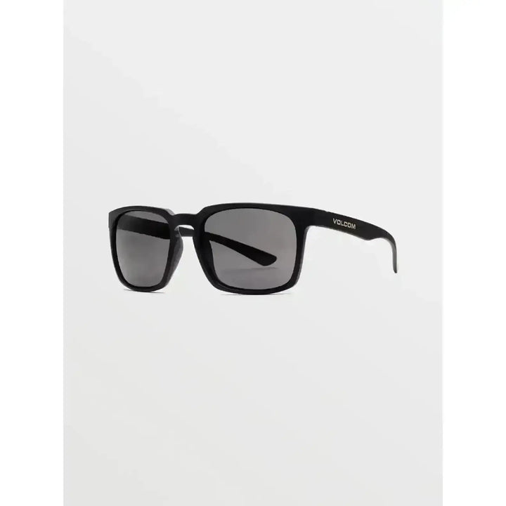 Volcom Alive Polarise Sunglasses offer 100% UVA/UVB protection with a Matte Black frame.