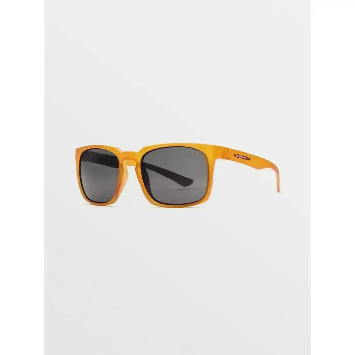 VOLCOM ALIVE POLARISED SUNGLASSES Matte Honey / Gray Polar 