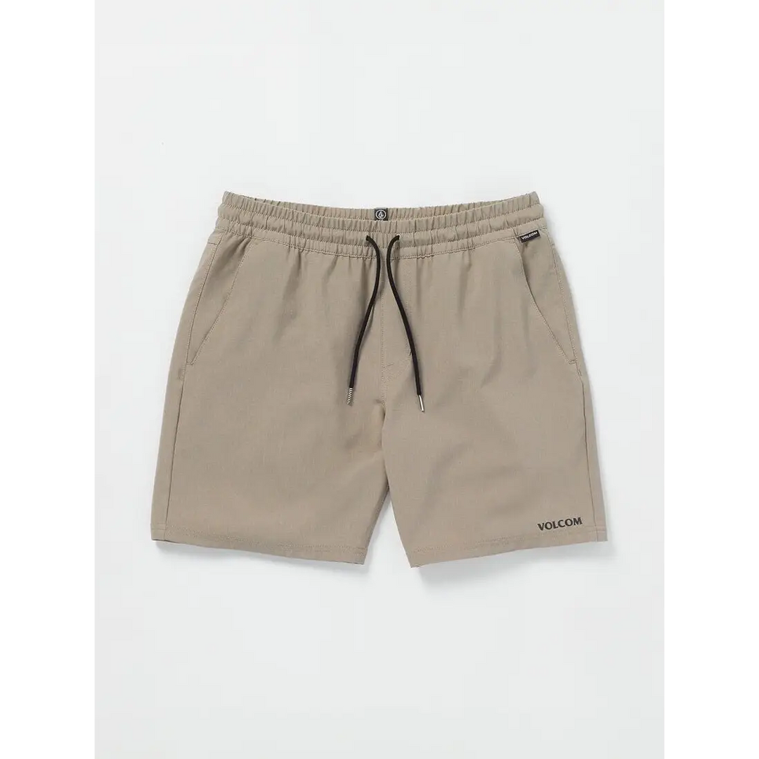 Volcom Au Cross Shred Elastic Waist 18" Shorts 