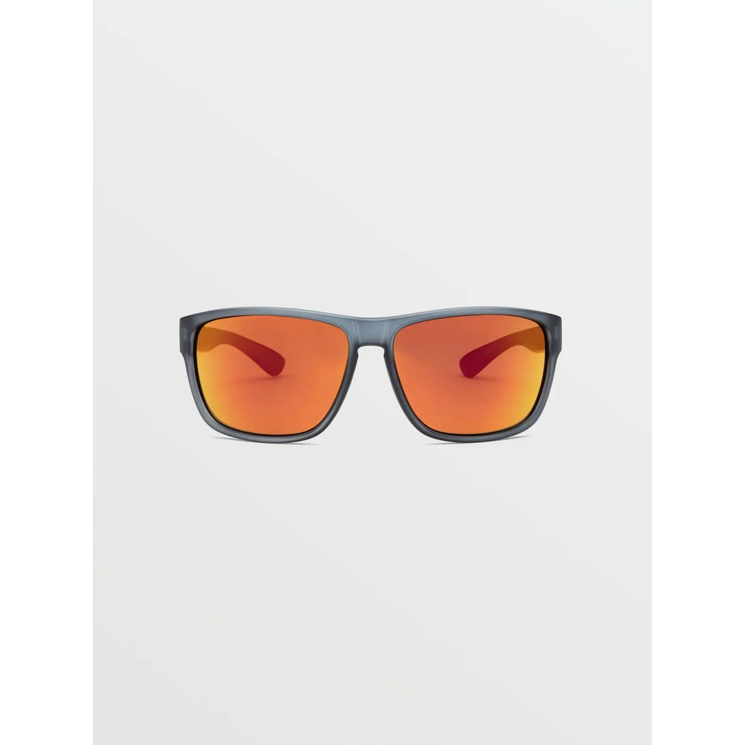 Volcom Baloney Sunglasses have 100% UVA/UVB protection with Matte Smoke frame. 