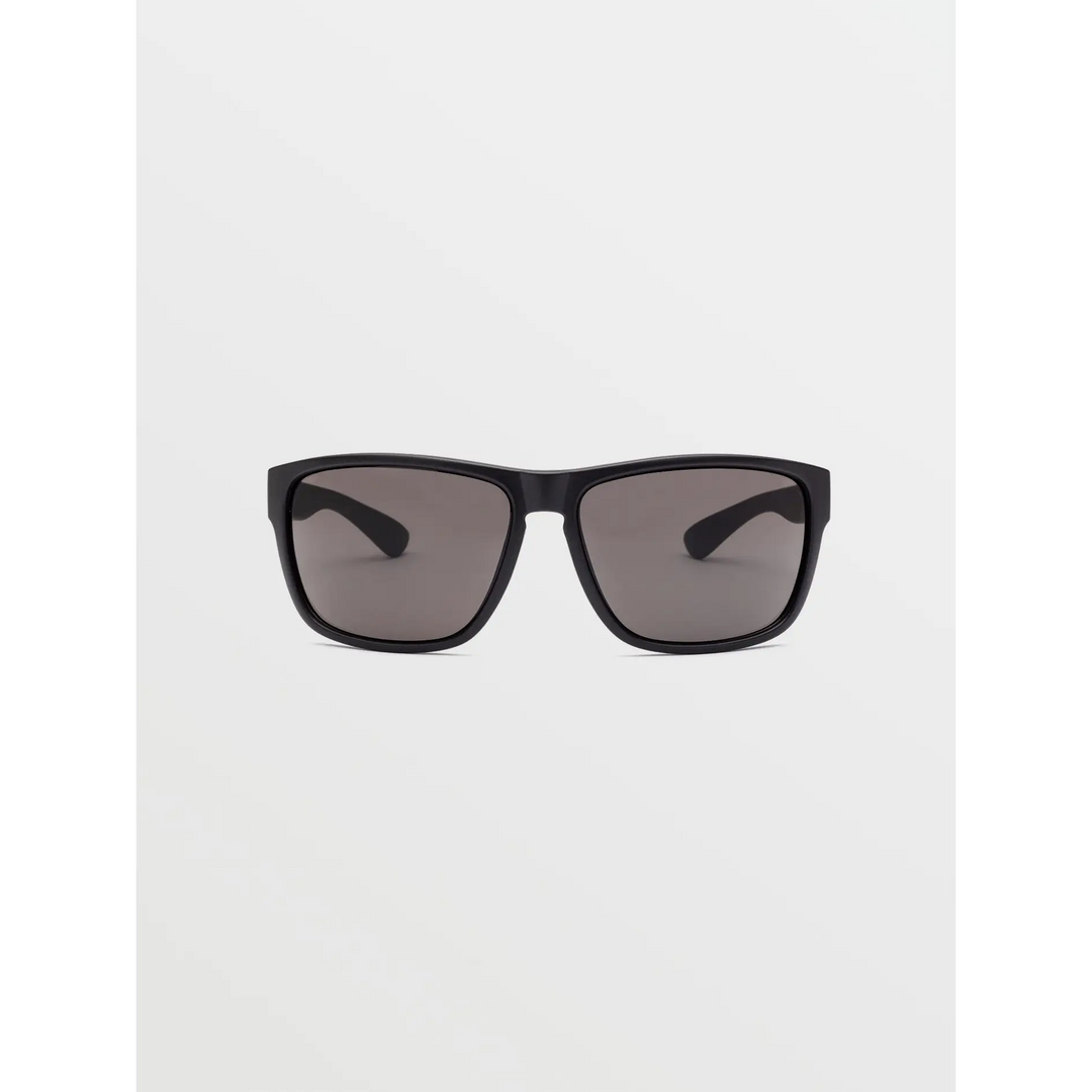 Volcom Baloney Sunglasses have 100% UVA/UVB protection with Matte Black frame. 