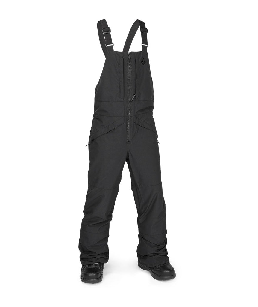 Volcom Barkley Insulated Youth Bib Overall Black M 