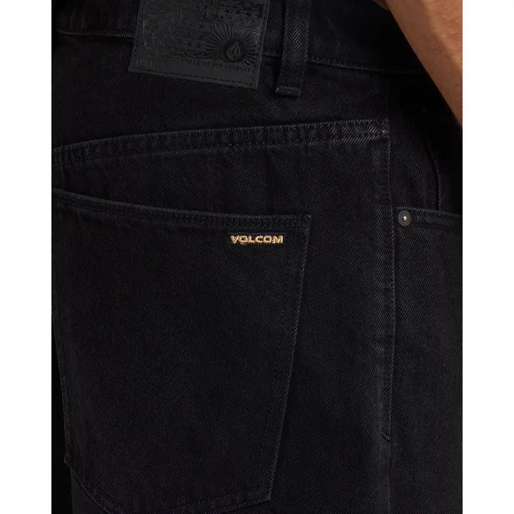 Volcom Billow Denim Shorts - Black