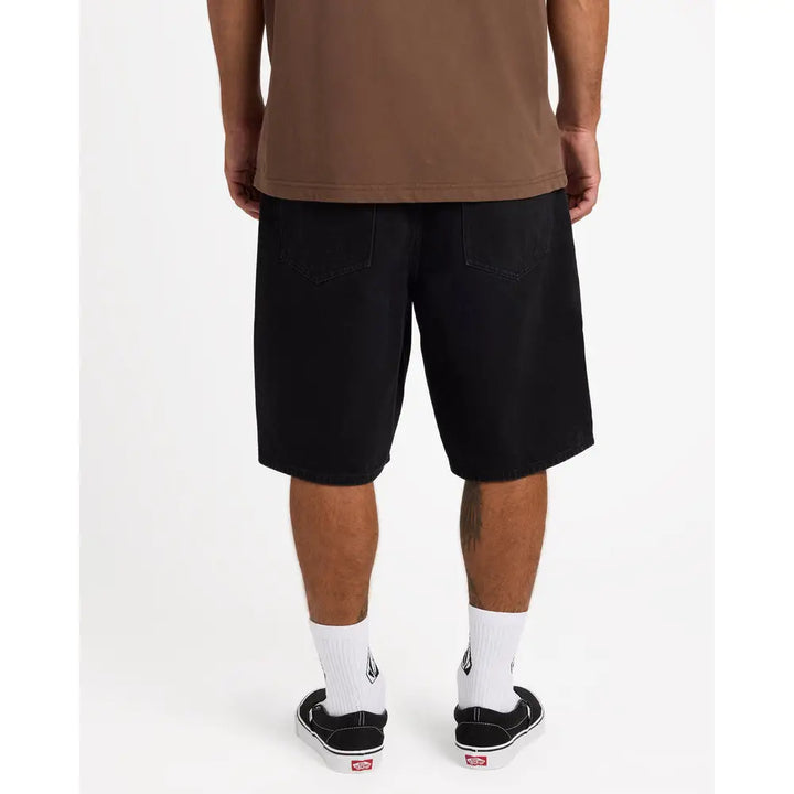 Volcom Billow Denim Shorts - Black
