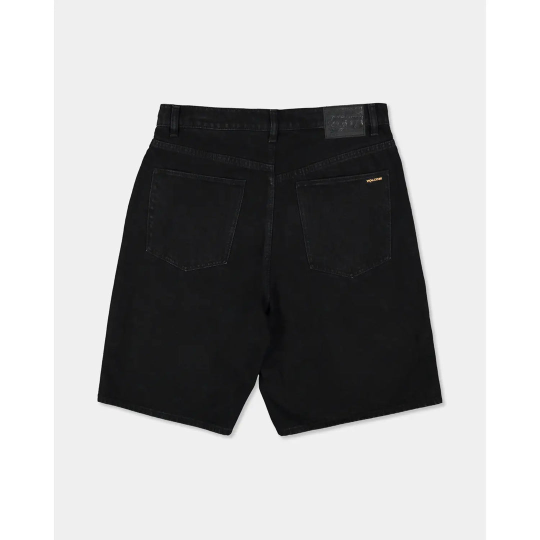 Volcom Billow Denim Shorts - Black