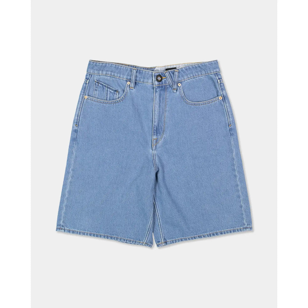 Volcom Billow Denim Shorts - Cali Blue