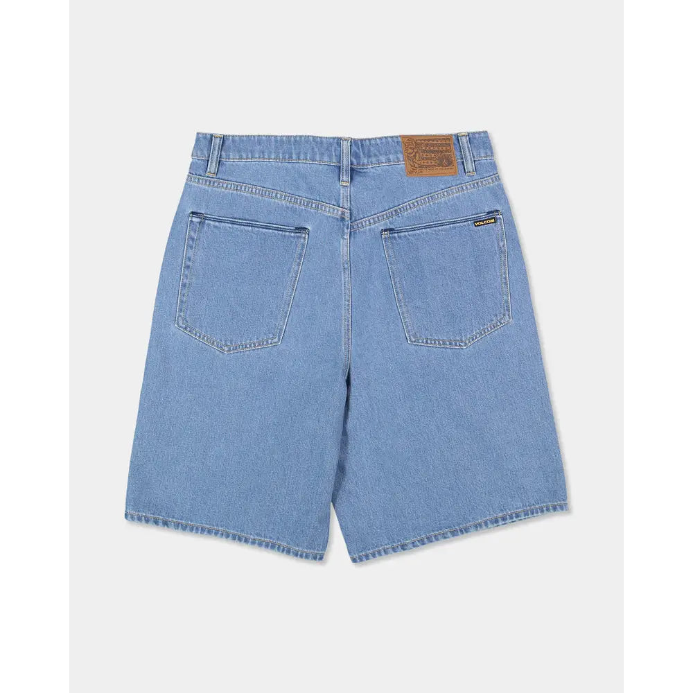 Volcom Billow Denim Shorts - Cali Blue