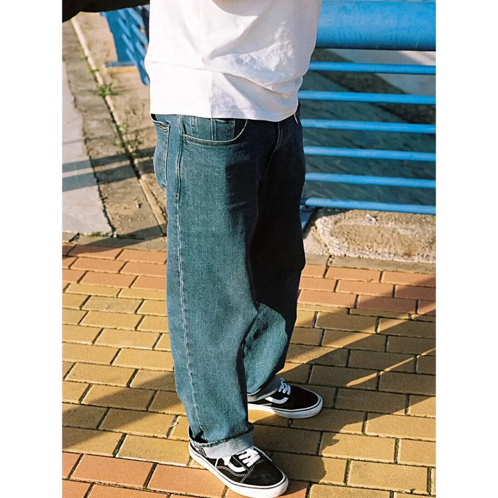 Volcom Billow Jeans Washed Blue 28 