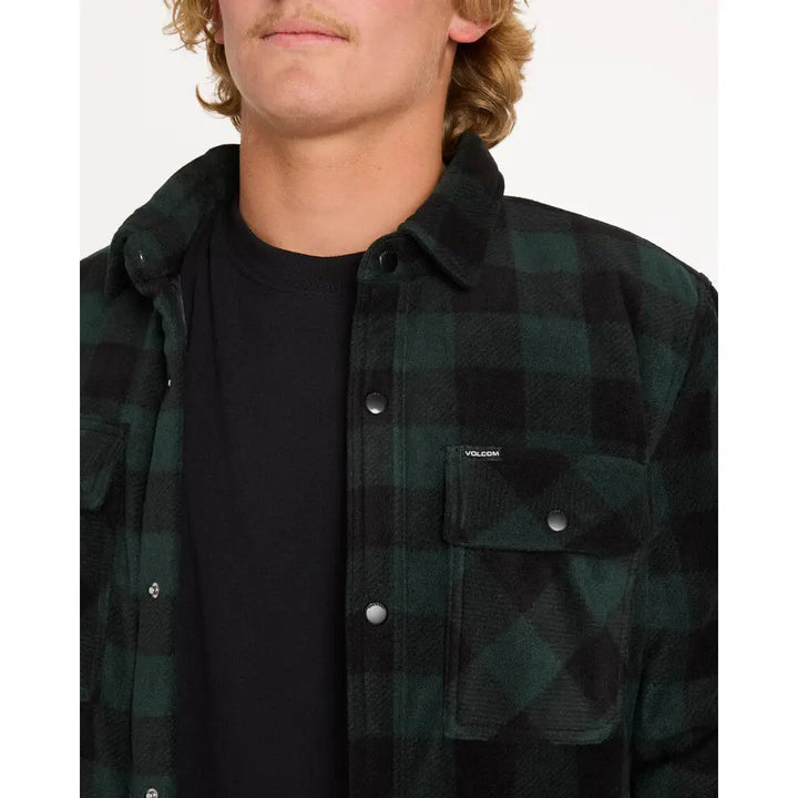 Volcom Bowered Fleece Long Sleeve Jacket